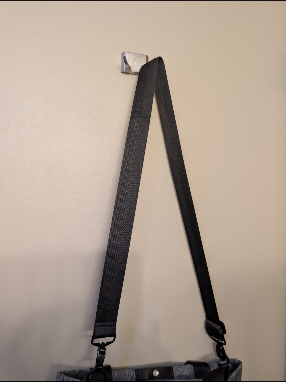 Rareform Cora Gray Tote with Blue and Pink Accent - Picture 8 of 8